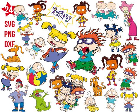 Rugrats Bundle Svg Rugrats Svg Rugrats Png Rugrats Dxf Tommy