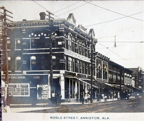 Anniston 1906 Sweet Home Alabama Vintage Postcard Photo