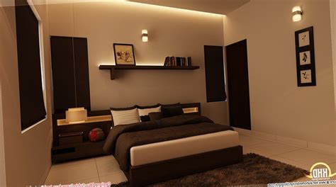 The walls of a small. Kerala style bedroom interior designs | Simple bedroom ...