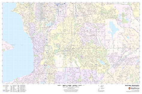 Kent Wa Map