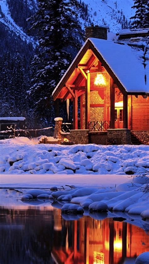 Download This Wallpaper Cozy Cabin Winter Is Hd Wallpapers