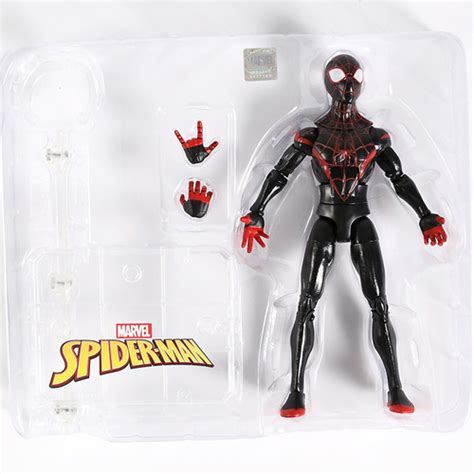 Figura Articulada Spiderman Miles Morales Marvel Multiverse Envío Gratis