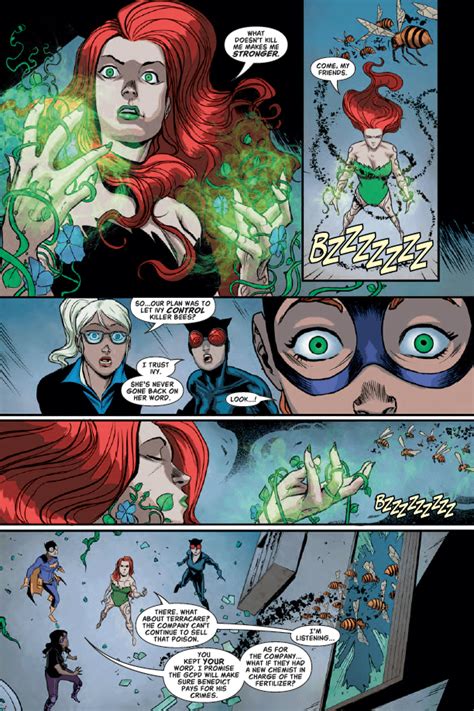 So I Guess Poison Ivy Has New Powers From Batgirl And The Birds Of