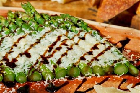 Oven Roasted Asparagus With Melted Parmesan Nonna Pias Gourmet