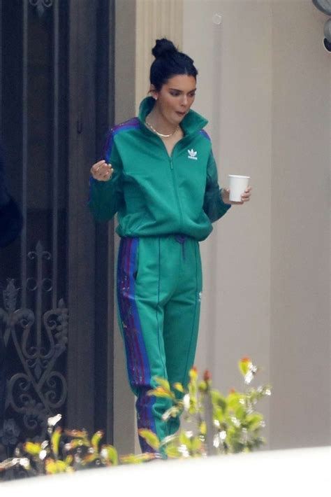 Kendall Jenner In Sweat Suit 12 Gotceleb