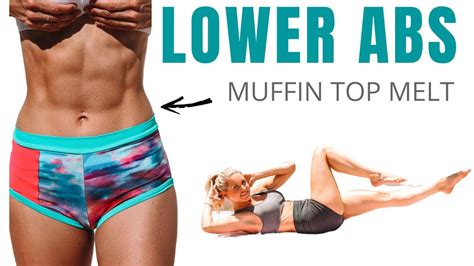 LOWER ABS Lose The Muffin Top Minute At Home Workout YouTube
