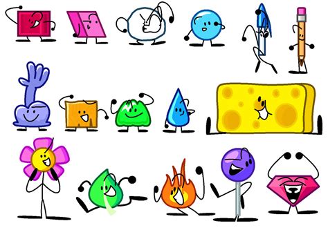 Bfb Assets Re Made P1 By Red2222222222 On Deviantart