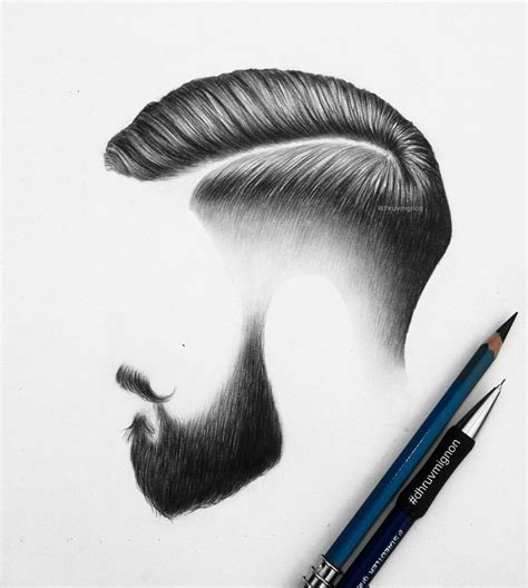 Hair And Beard Detailed Work Dhruvmignon Be Inspirational Mz