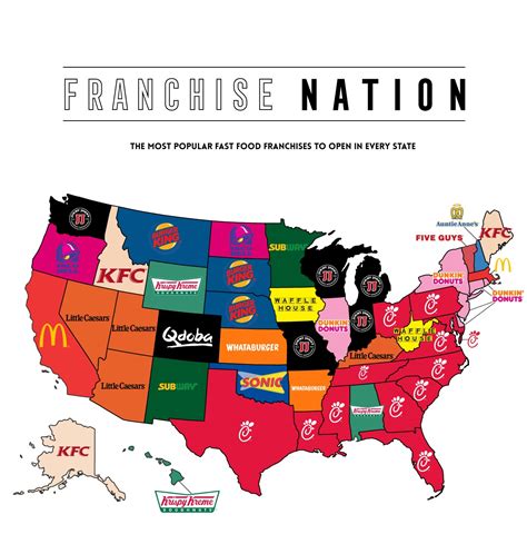 Study Details Most Desired Fast Food Franchises For Each State