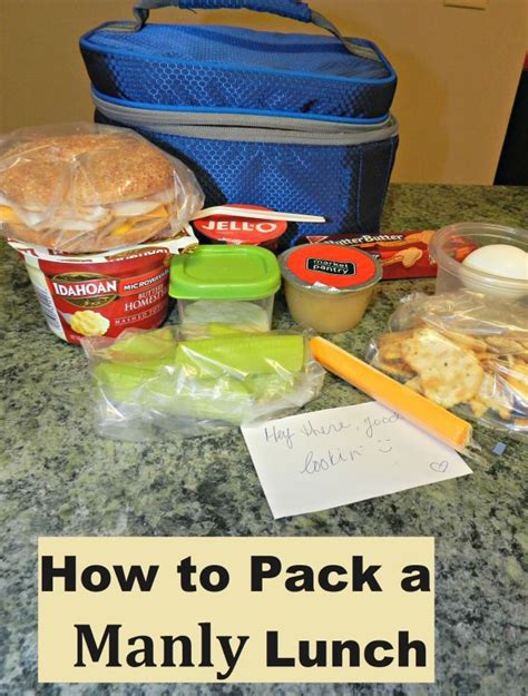 Packing A Manly Lunch Joshs Lunch Ideas Husband Lunch Adult Lunch