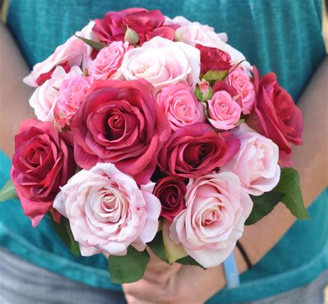 Keepsake Faux Flower 🌺 Bouquet Shipping Worldwide 🌎 From Hollys Flower