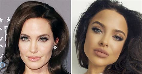 Angelina Jolie Has An Amazing Look Alike Photos Us Weekly