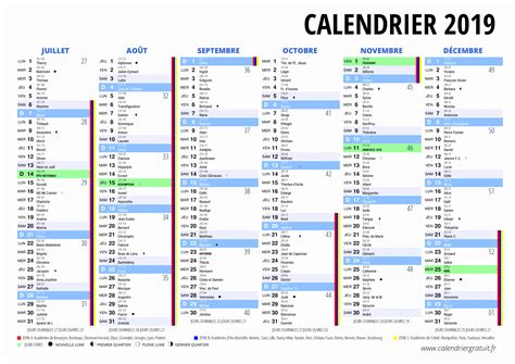Numéro De Semaine 2019 Calendrier Download 2019 Calendar Printable