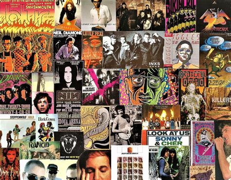 Classic Pop Rock Music Collage 20 Digital Art By Doug Siegel Pixels