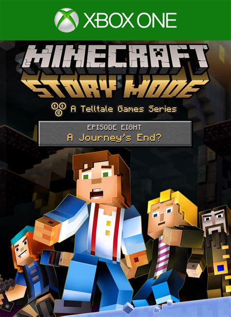 Minecraft Story Mode Episode 8 A Journeys End 2016 Xbox One Box
