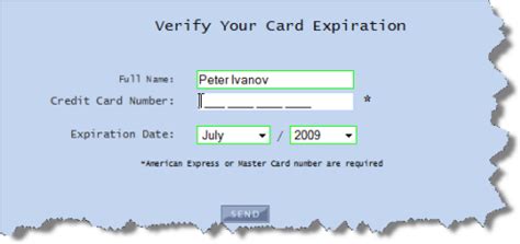 Sample valid credit card numbers: Validate Credit Card Expiration Date with Universal Form Validator ASP - Premium Content ...