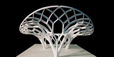 Block Research Group Shell Structure Architecture Model Bartlett