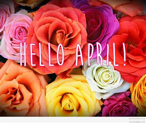 Hello April Wallpapers Top Free Hello April Backgrounds Wallpaperaccess
