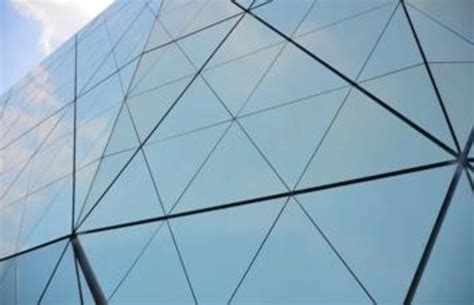 triangular panels shape museum model metal architecture