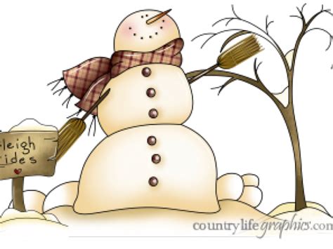 Snowman Clipart Country Snowman Country Transparent Free For Download
