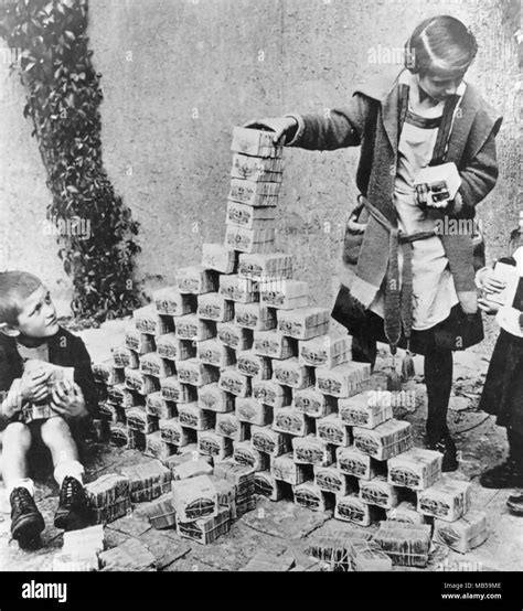 Lhyperinflation De La République De Weimar 1918 1924 Billets De