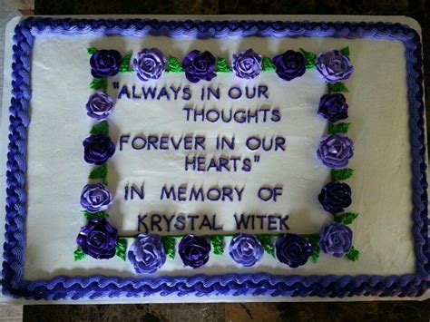 The first death anniversary is a special day for recognizing the loss. Funeral Good Bye Cake | Anniversary cake designs, Funeral ...