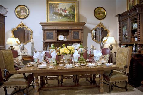 There can be a sort of french country dining room chairs or even an arch way. Classic Country French Dining Room - Clark Antiques ...