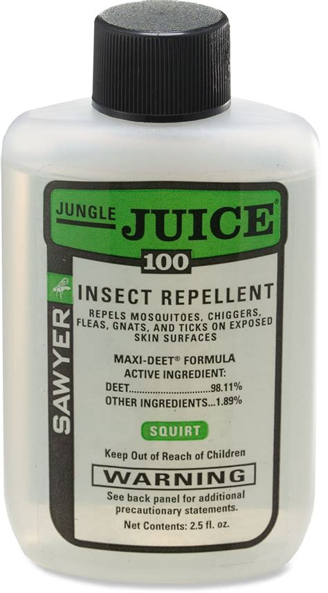 Sawyer Jungle Juice 100 Insect Repellent 98 Percent Deet 25 Fl Oz
