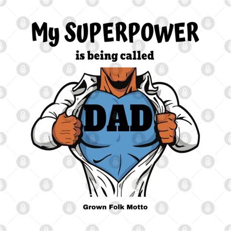check out this awesome my superpower is being called dad design on teepublic father s day t