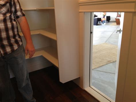 Some pantry design dilemmas won't seem obvious at the time of planning but may become apparent at a later date when the installation is complete. Garage to Pantry access door | Pantry door, Kitchen pantry doors, Kitchen pantry