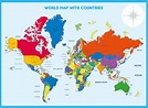 Free Printable World Map Countries | Images and Photos finder