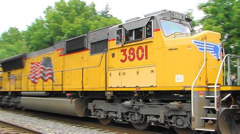 Csx Mixed Freight Train With Union Pacific Emd Sd70m Youtube