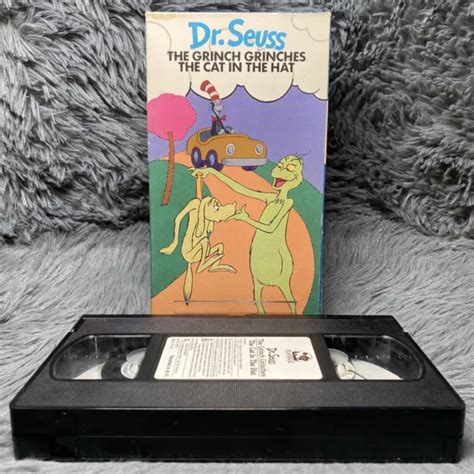 Dr Seuss The Grinch Grinches The Cat In The Hat Vhs Sing Along