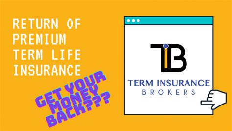 Insurance is a means of protection from financial loss. Return of Premium Term Life Insurance FINALLY EXPLAINED! - Term Insurance Brokers