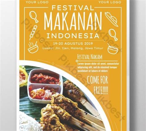 Poster Makanan Nusantara Buat Juga Daftar Makanan Khas Nusantara Yang