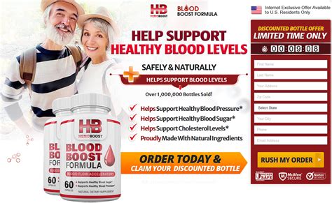Hemoboost Blood Boost Formula Helps Support Cholesterol Levels And