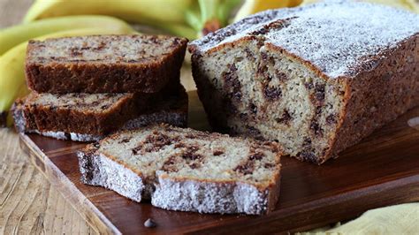 Banana bread aux pépites de chocolat recette facile Espace Recettes