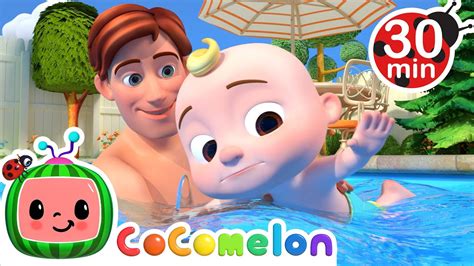 Swimming Song Cocomelon Kids Cartoons And Songs Healthy Habits For