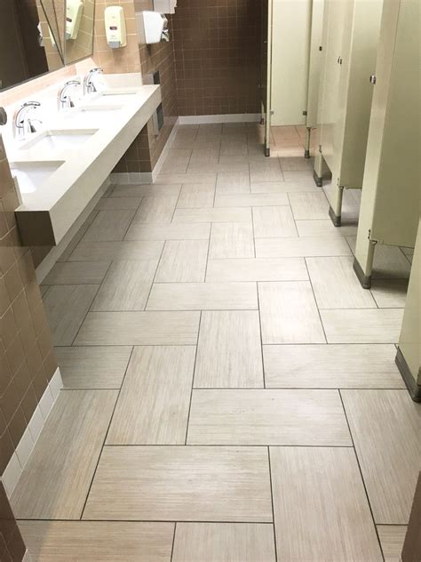 Another super popular pattern option is herringbone tile floors 12×24 grey wall tiles shower niche 2×2 mosaic floor glass stone linear mosaic accent stripe and tile shower niche small bathroom with shower. Country Club Heights | 12x24 tile patterns, Tile floor ...
