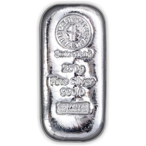 Compare Prices Of Argor Heraeus 250 Gram Silver Bar From Online Dealers