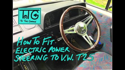 Vw T25 T3 Vanagon Power Steering Conversion Pt 1 Youtube