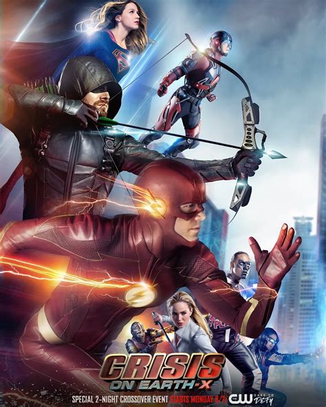 New Poster From Arrow The Flash Dcs Legends Of Tomorrow And