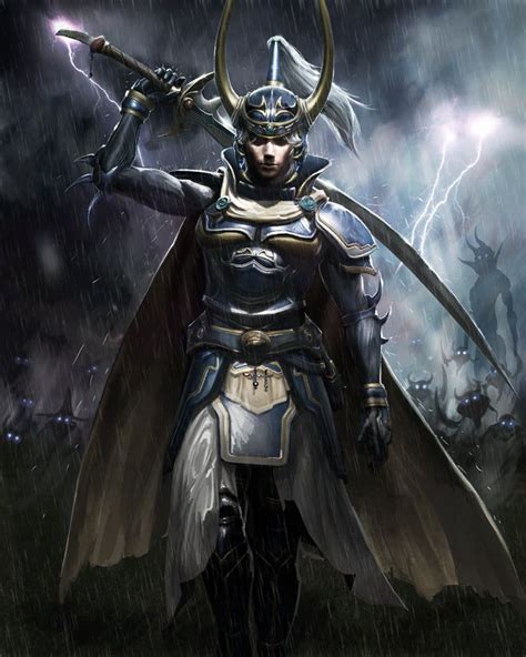 Mythic Knight Warrior Of Light Final Fantasy Art Mobius Final