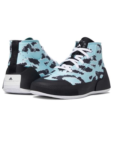 Adidas By Stella Mccartney Synthetic Treino Mid Graphic In Black Lyst