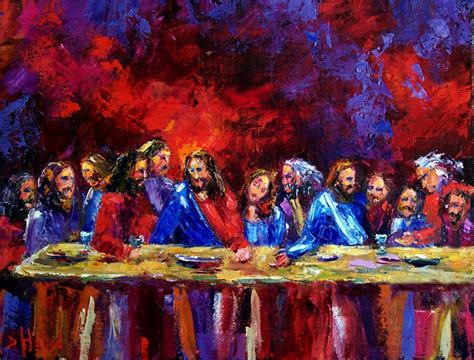 Modern Last Supper Painting At Explore Collection