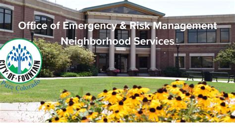 Office Of Emergency And Risk Management Neighborhood Services