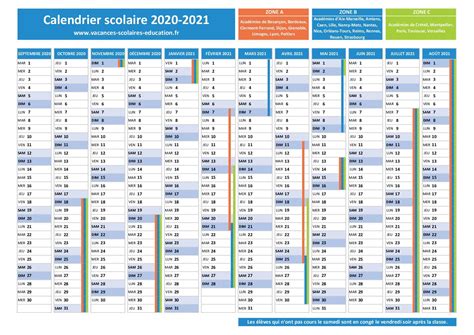 Zones De Vacances Scolaires 2020 2021 Liste Carte Et Origine Des