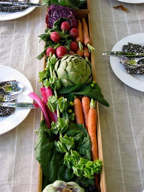 Quand Les Légumes Décorent La Table 16 Magnifiques Façons De Les