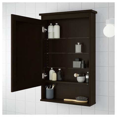 Ikea Hemnes Mirror Cabinet With 1 Door Bathroom Spa Trendy Bathroom