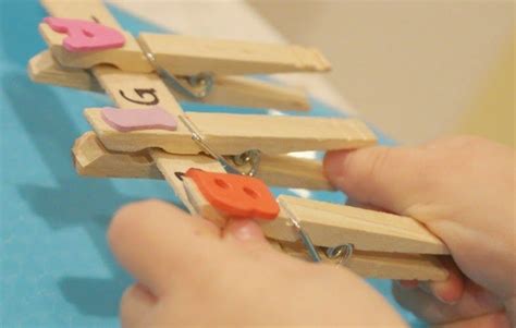 Easy Clothespin Name Learning Activity For Preschoolers Preschool